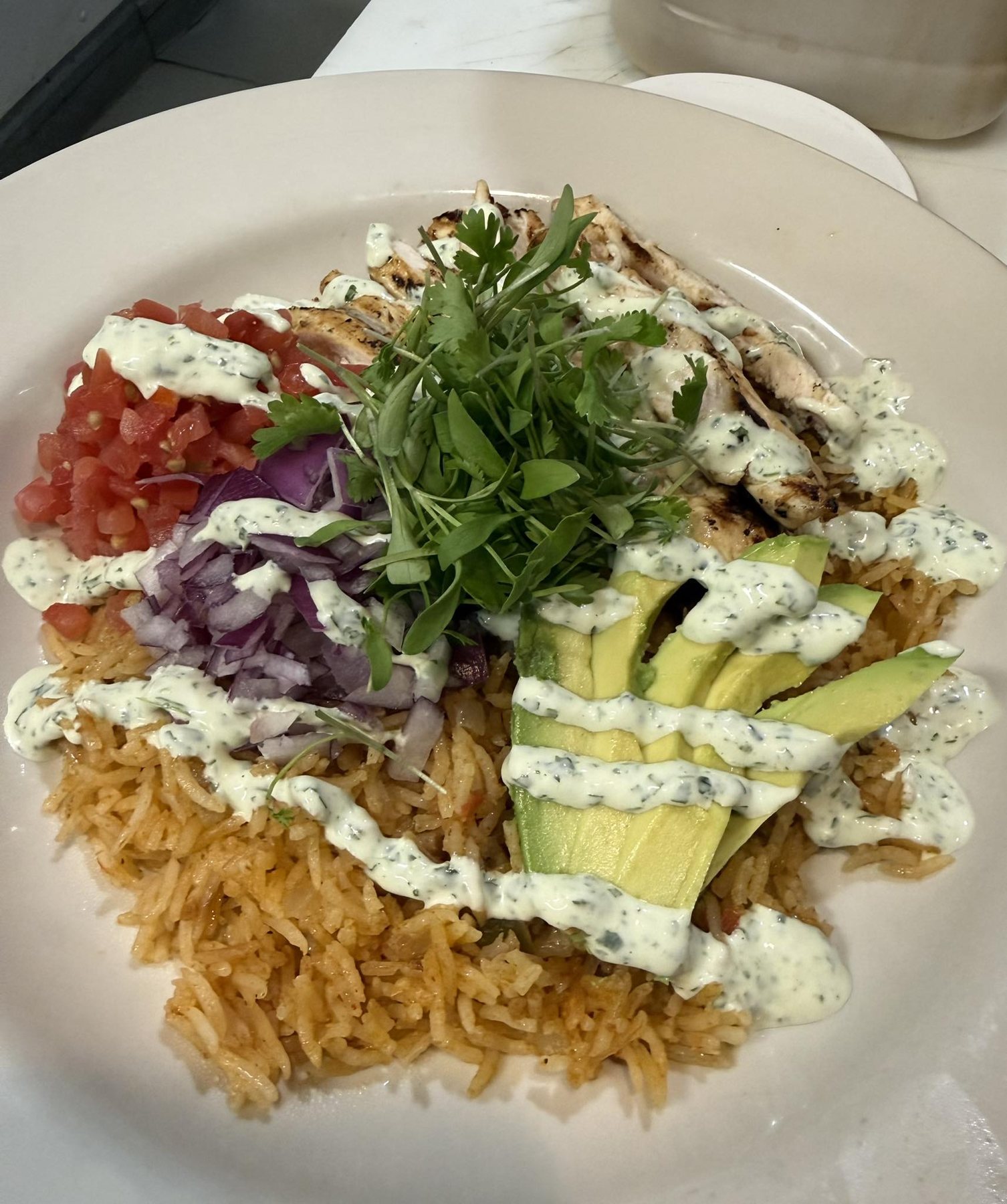 Southwest chicken bowl